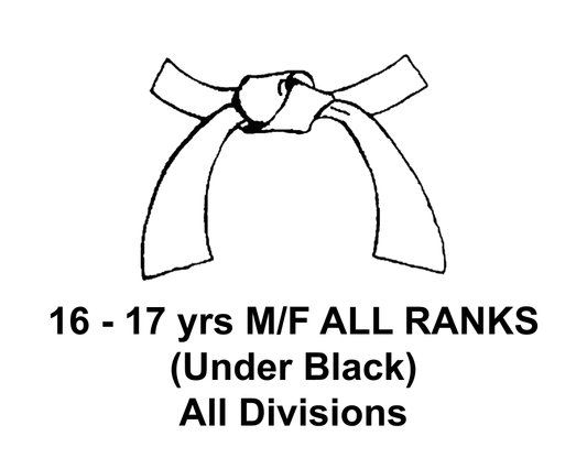 16 & 17 Yrs Old, M/F, ALL RANKS (Under Black)