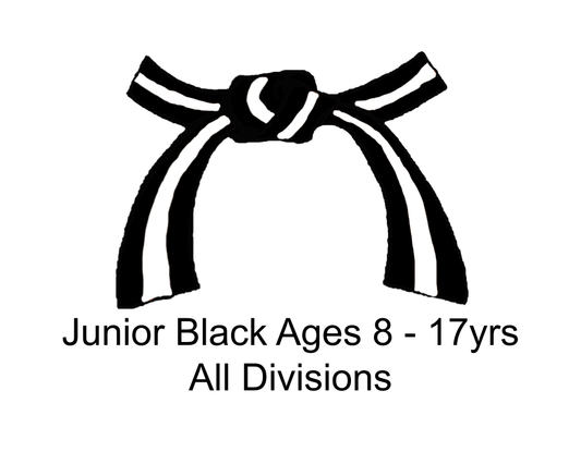 Black Belt (Junior Ages 8 - 17 yrs) Divisions