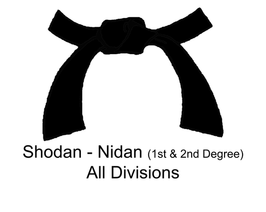 Black Belt:  Shodan - Nidan